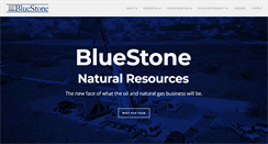 Desktop Screenshot of bluestone-nr.com